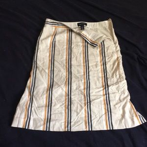 WHO WHAT WHERE Professional Colorful Midi Skirt